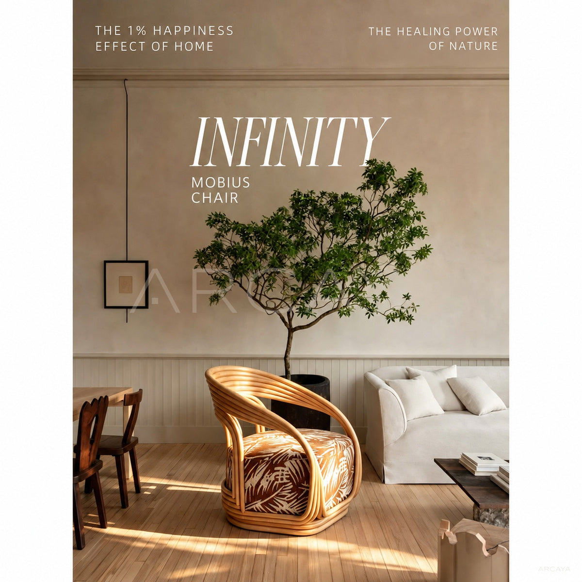 Natural Healing Home Furniture — Chair in detail