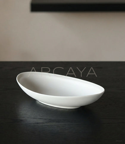 Rongbai Collab Boat Shaped Plate - scene