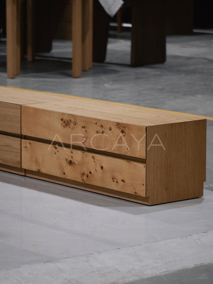 Custom Tv Stand - detail