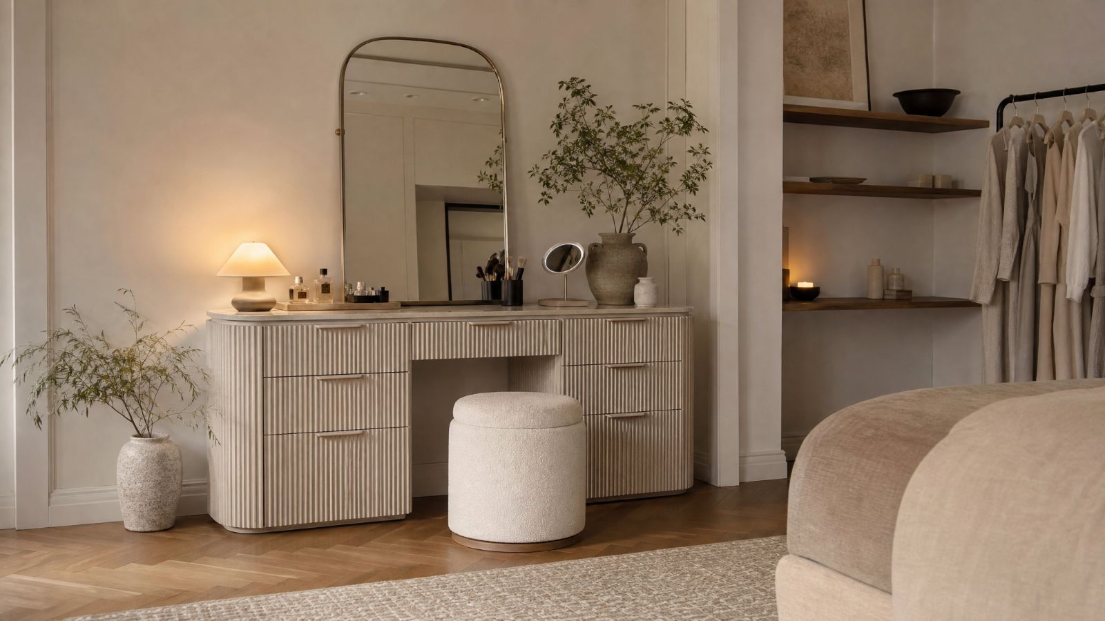 Dressers in a modern room