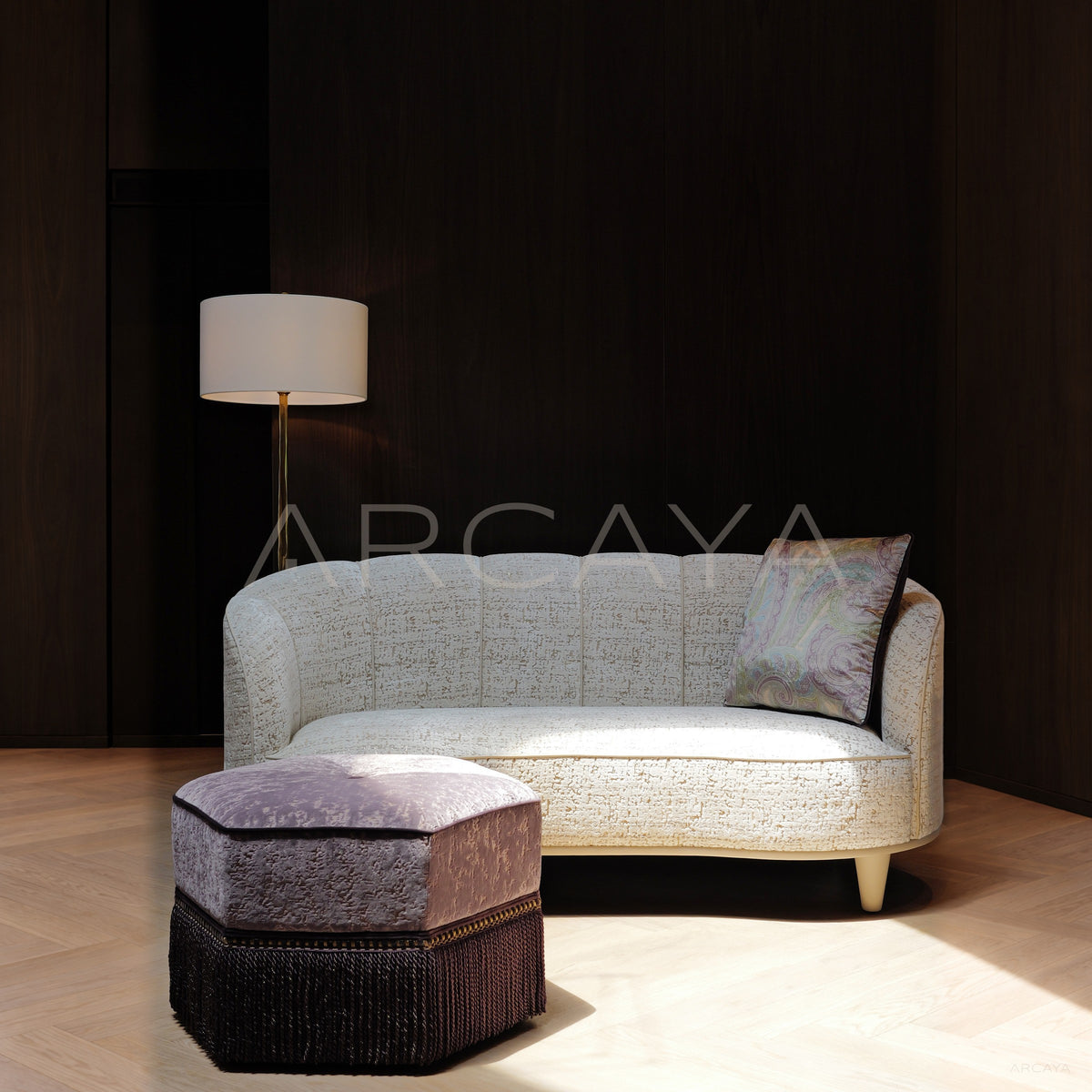 Textured Art Lounge Sofa - main