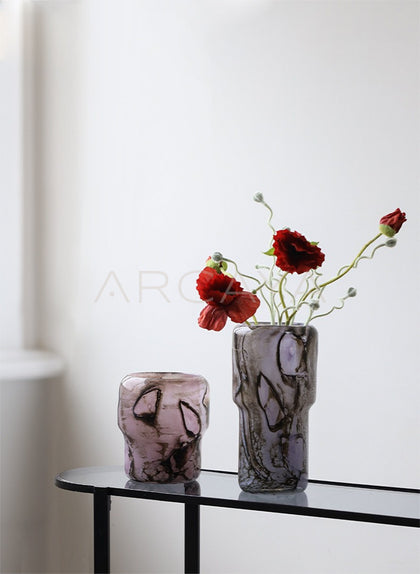 Glass Vase Wide Mouth - scene
