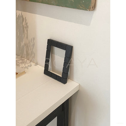 Charbon Lacquer Nightstand - scene