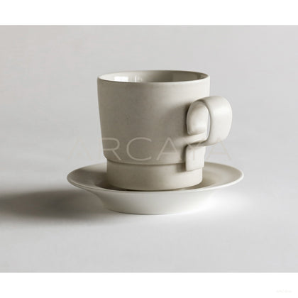 Rongbai Collab Vintage Ceramic Coffee Cup - scene