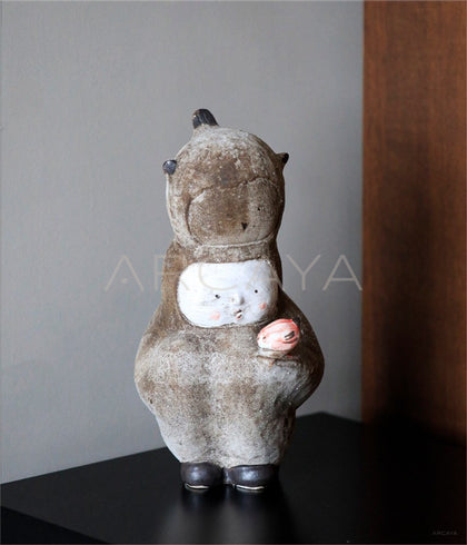 Jingdezhen Handmade Desktop Sculpture - scene