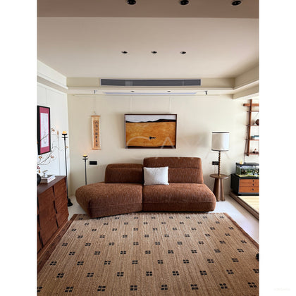 Small Space Irregular Sofa - scene