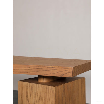 Mid Century Sculptural Desk - scene