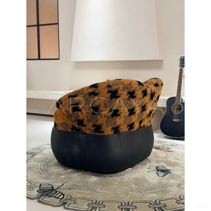 Mid Century Single Lounge Chair - scene