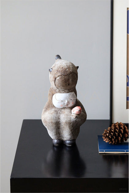 Jingdezhen Handmade Desktop Sculpture - scene