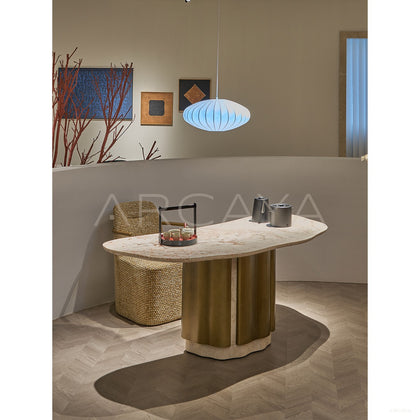 Stone Tea Table - scene