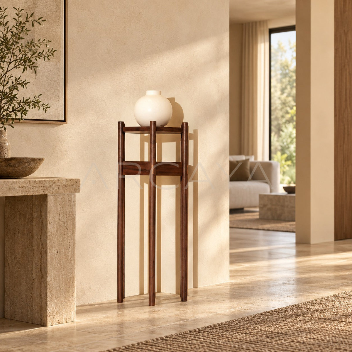 Six Seasons Plant Stand in detail