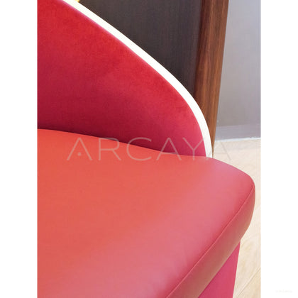 New Year Red Handmade Armchair - scene