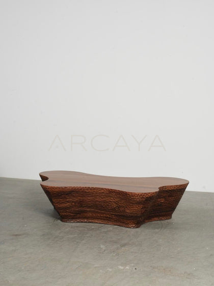 Custom Vintage Solid Wood Coffee Table - scene