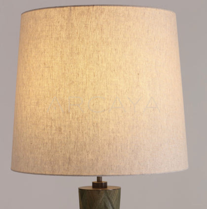 Green Prism Fabric Shade Floor Lamp 95334 - detail