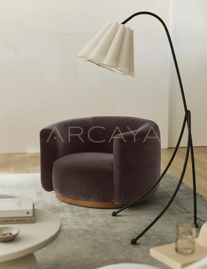 Arc Fishing Floor Lamp - scene