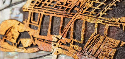 Mixed Media Wall Art 2603H0050 - detail