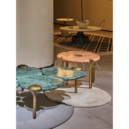 Stone Art Coffee Table - scene