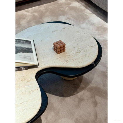 Nebula Marble Coffee Table - scene