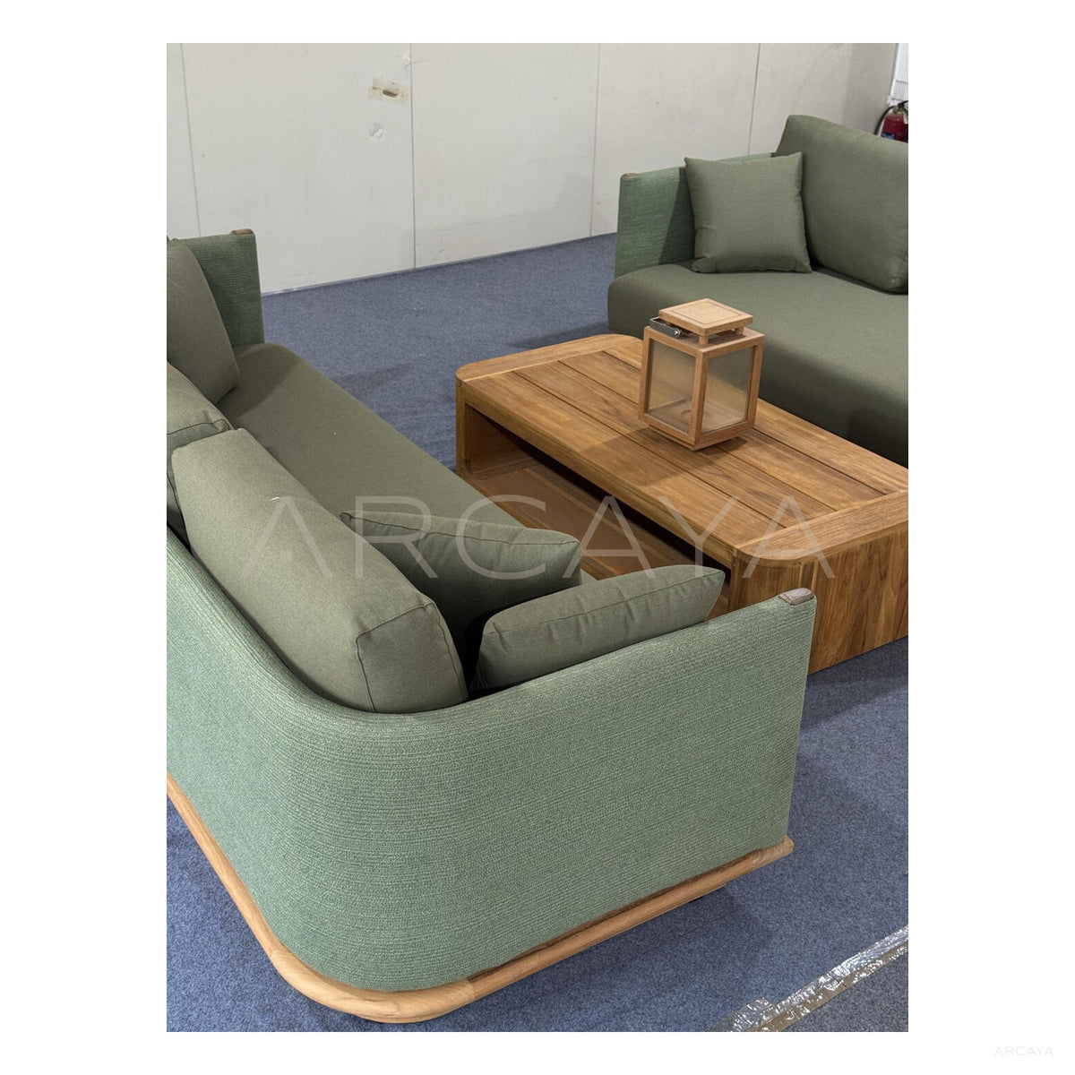 Custom Outdoor Sofa in detail