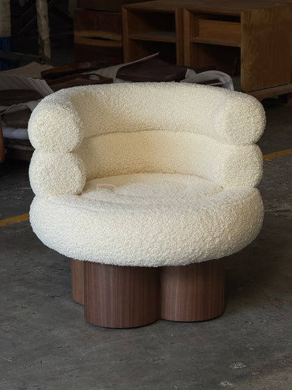 Cream Style Single Armchair - scene