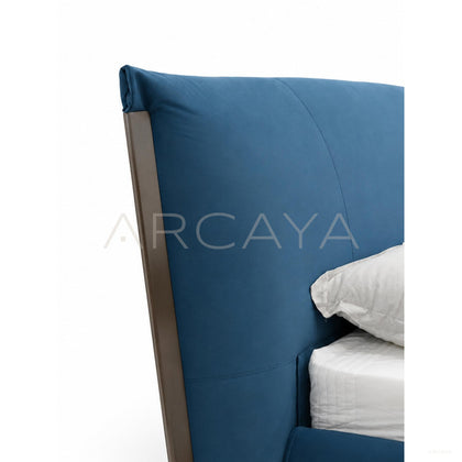 Textured Bedroom Bed - scene