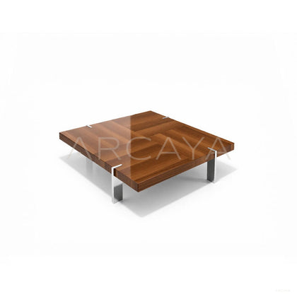 Madison Loft Metal Leg Coffee Table - scene