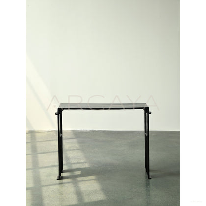 Cast Brass Old Money Console Table - scene