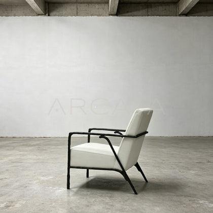 Saint Germain Bronze Leather Armchair - main