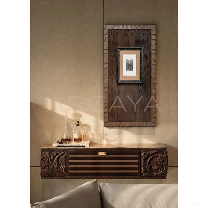 Wood Carving Wall Art - scene