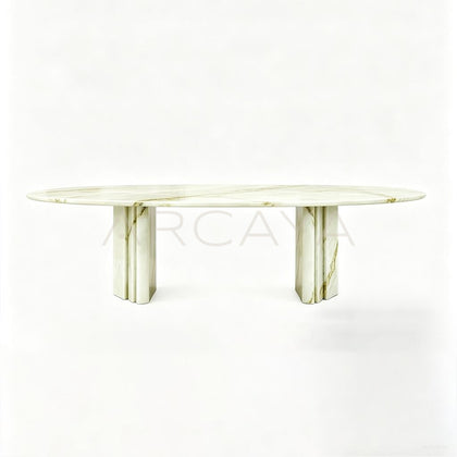 Aston Qin Dining Table - scene