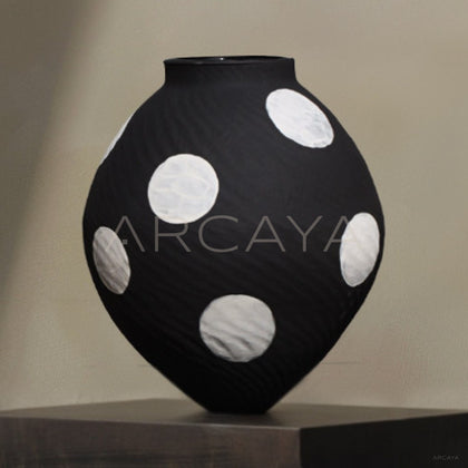 Dadan Jingdezhen Wabi Sabi Floor Jar Vase - main