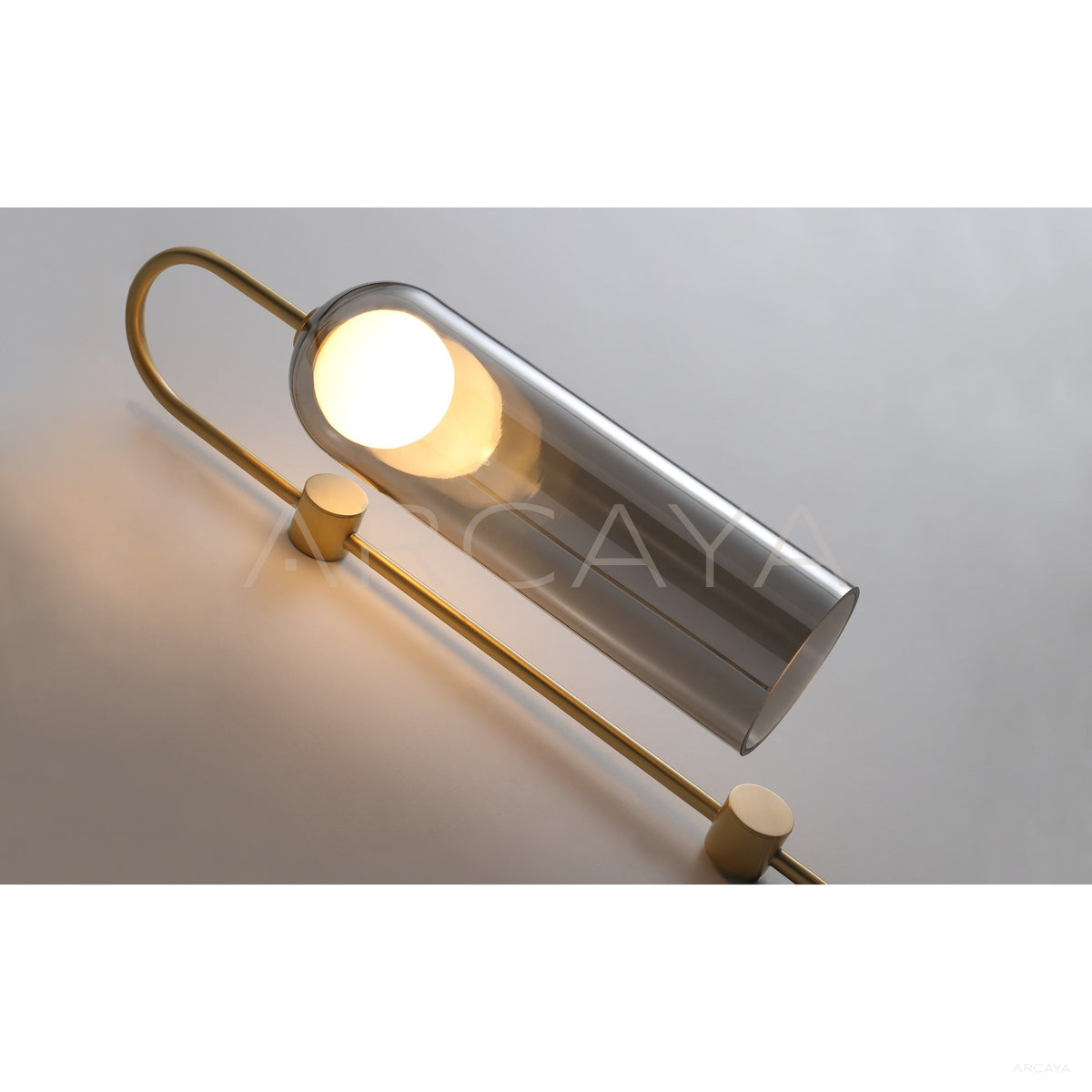 Ring Rod Clear Column Wall Light 10923 in detail