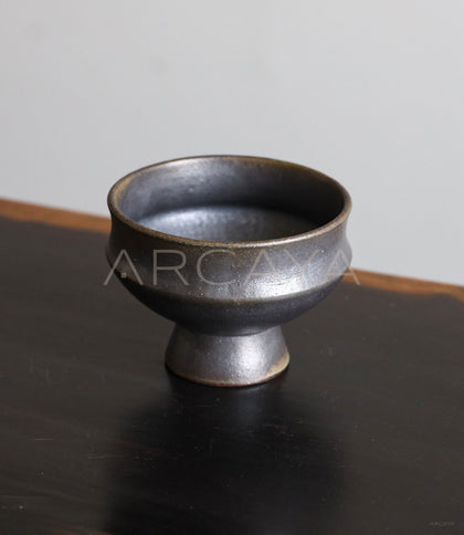 Amu Collab Vintage Footed Ceramic Bowl - scene