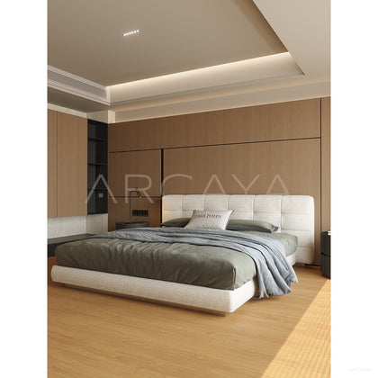 Minimalist Bedroom Bed - scene