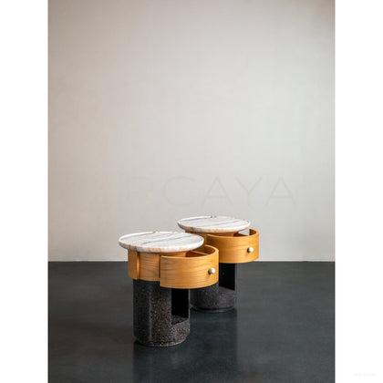 Round Side Table - scene