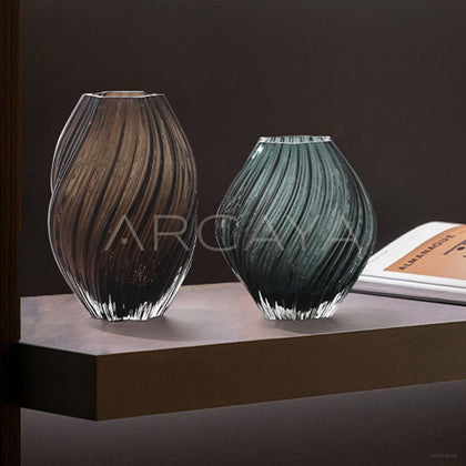 Clear Glass Hydroponic Vase - main