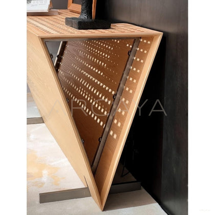 Jeaek Ocean V Shape Console Table - scene