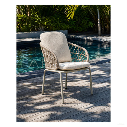 Outdoor Dining Table Durable - scene