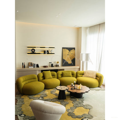 Bobo Ball Sherpa Sofa - scene