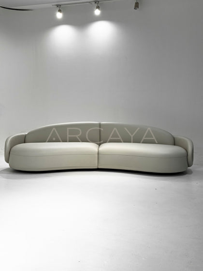 Curved Irregular Sofa - scene