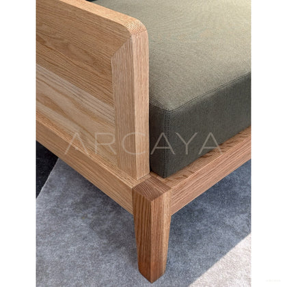 L002 Kade Wood Lounge Chair - scene