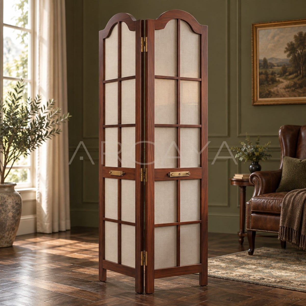 British Wooden Folding Screens - main