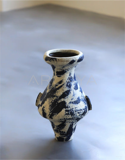 Dadan Jingdezhen Large Chinese Art Vase - scene
