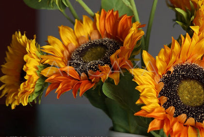 Sunflower Artificial Flower Arrangement - scene