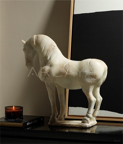 Horse Ornament Vintage - scene