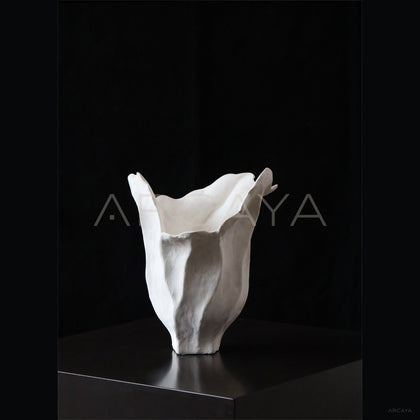 Jingdezhen Large Wabi Sabi Floor Vase - scene