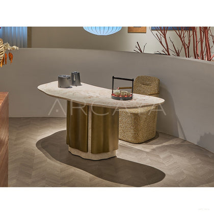 Stone Tea Table - scene