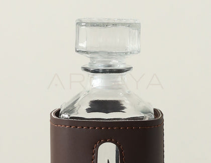 Leather Stainless Steel Ice Bucket - scene