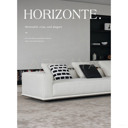 Large Minimalist Sofa - scene