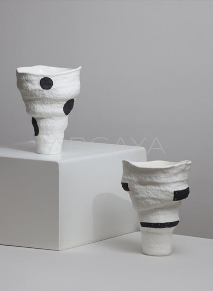 Dadan Designer Wabi Sabi Jingdezhen Vase - scene